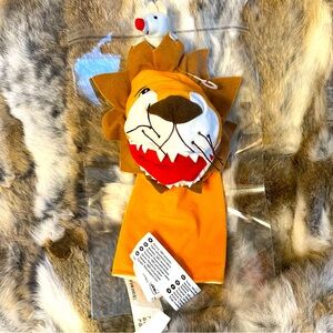 11" IKEA KLAPPAR CIRKUS CIRCUS LION MOUSE HAND PUPPET PLUSH TOY Pretend Play
